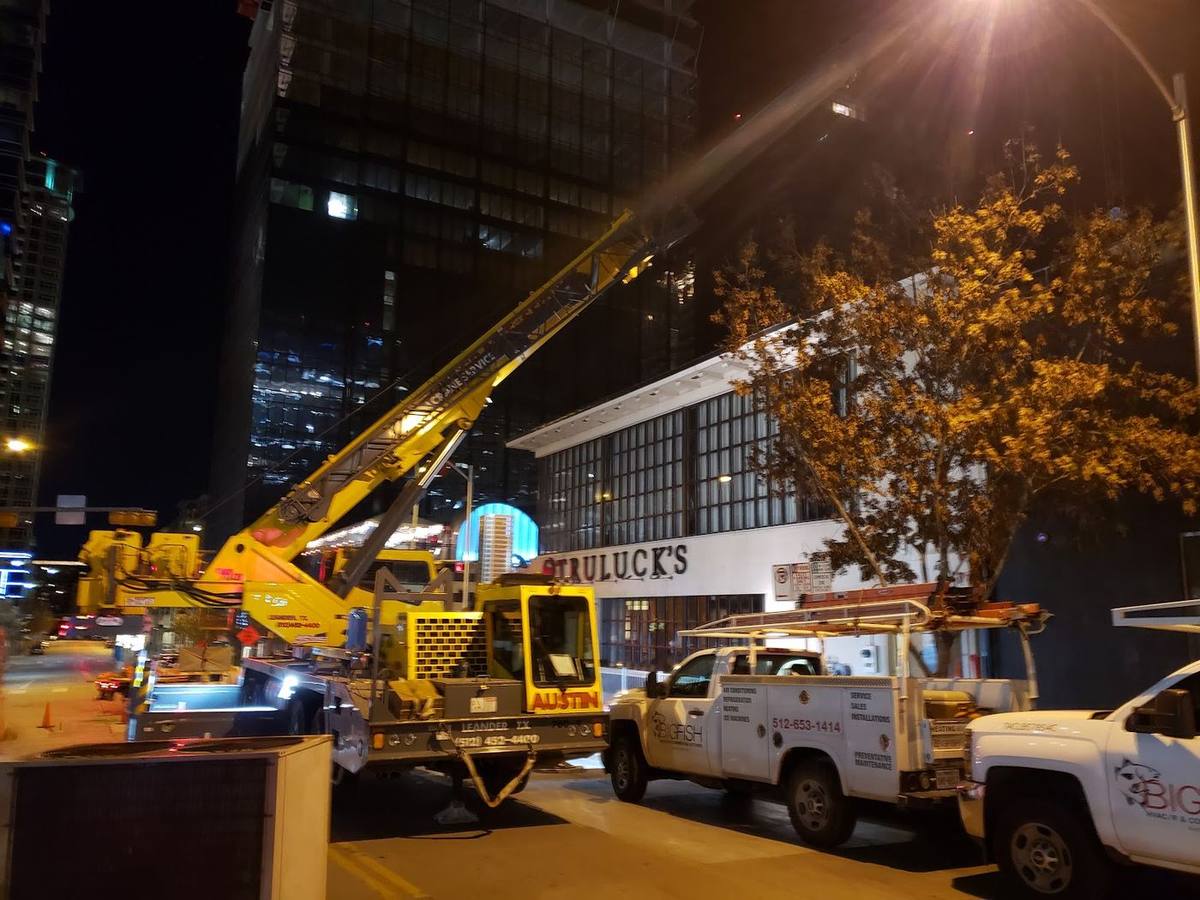 Equipment installation and rigging — Austin, TX