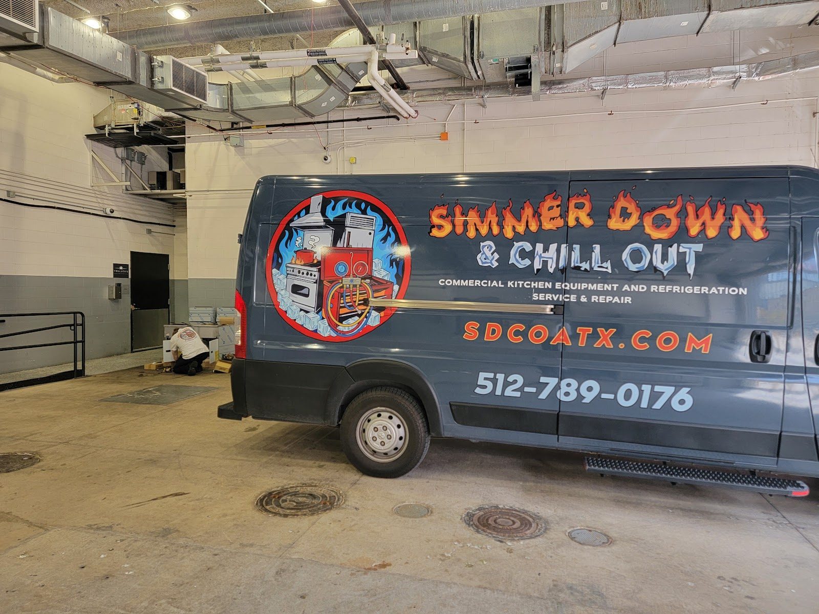 Service van